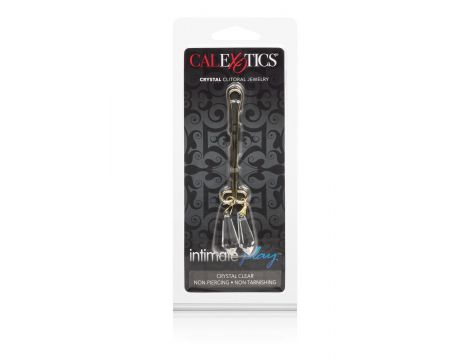 Biżuteria na łechtaczkę Calexotics przezroczysta 11 cm