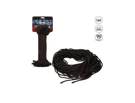 Scandal BDSM Rope 50M Black - 4