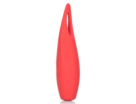 Stymulator łechtaczki Calexotics silikonowy czerwony 12.75 cm