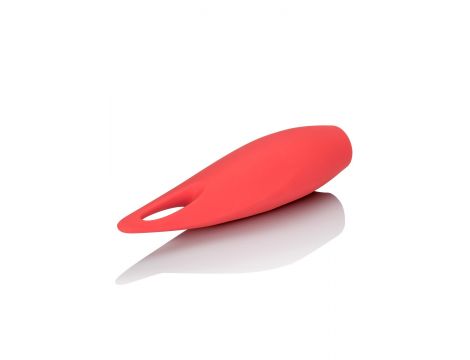 Stymulator łechtaczki Calexotics silikonowy czerwony 12.75 cm - 3