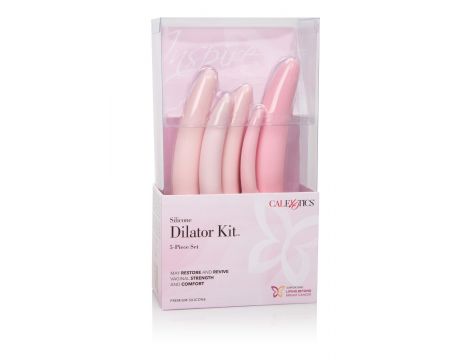 Zestaw dilatorów silikonowych Calexotics Inspire różowy 5 szt - 3