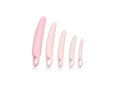 Zestaw dilatorów silikonowych Calexotics Inspire różowy 5 szt - 2