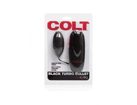 Jajko wibrujące COLT Turbo Bullet czarny 7.5 cm - 3