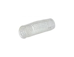 Masturbator odwracalny Calexotics przezroczysty 14 cm