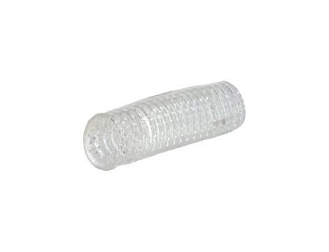 Masturbator odwracalny Calexotics przezroczysty 14 cm