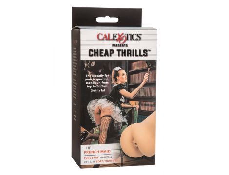 Masturbator Cheap Thrills The French Maid Calexotics jasny 14 cm - 4
