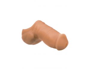 Soft Silicone Stand-To-Pee Caramel skin tone