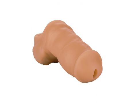 Soft Silicone Stand-To-Pee Caramel skin tone - 5