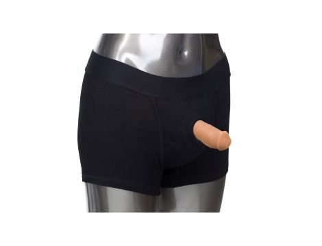 Soft Silicone Stand-To-Pee Caramel skin tone - 6