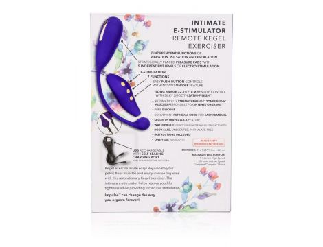 Kulki Kegla z elektrostymulacją Calexotics niebieskie - 3