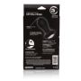 Wibrujący plug analny Calexotics Petite Crystal Probe czarny 9.5 cm - 4
