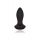 Wibrujący plug analny Calexotics Petite Crystal Probe czarny 9.5 cm