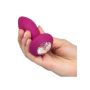 Silikonowy plug wibrujący Power Gem fioletowy 95 cm - 6