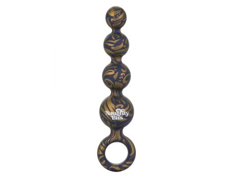 Koraliki analne silikonowe Calexotics fioletowe 11,5 cm - 5