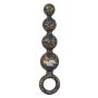 Koraliki analne silikonowe Calexotics fioletowe 11,5 cm - 6