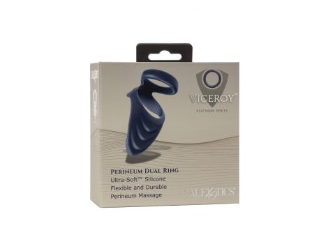 Viceroy Perineum Dual Ring Blue - 2