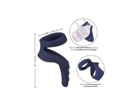 Viceroy Perineum Dual Ring Blue - 5