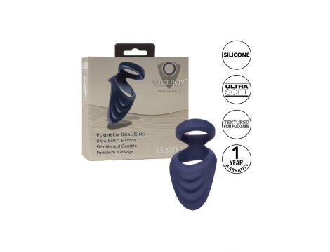 Viceroy Perineum Dual Ring Blue - 3