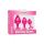 Cheeky Gems 3 Pcs Pink