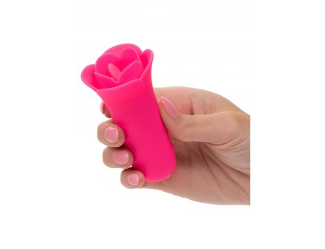 Stymulator łechtaczki Calexotics Lily Licker Mini różowy USB 9,5 cm - 4