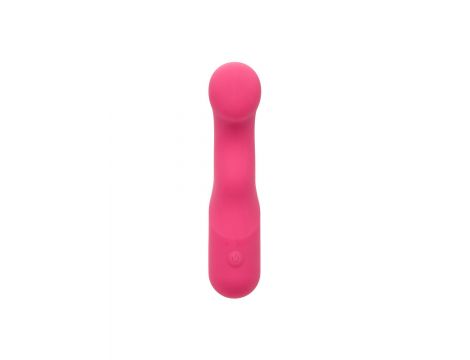 Wibrator silikonowy Pixies Curvy różowy USB 10,75 cm - 11