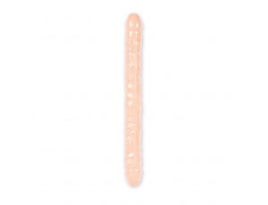 Dildo-VEINED DOUBLE HEADER FLESH 18 INCH