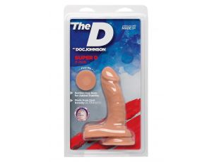 Dildo-THE SUPER D VANILLA 6 INCH