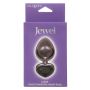 Korek analny Diamond Heart Large Calexotics srebrny 7 cm - 3