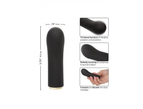 Wibrator mini Raven G Lover Calexotics czarny 10 funkcji - 10
