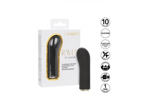 Wibrator mini Raven G Lover Calexotics czarny 10 funkcji - 13
