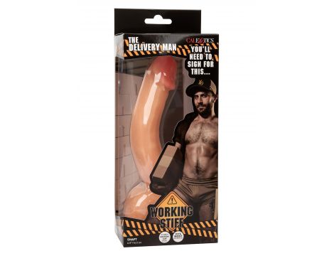 Dildo realistyczne Working Stiff The Delivery Man jasny odcień skóry - 2