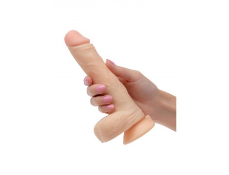 Wibrator realistyczny Quarterback wibrujący z przyssawką 19,75 cm - 5