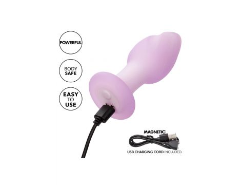 Plug analny wibrujący Calexotics Lavender Haze Ridge Probe fioletowy - 13