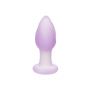 Plug analny wibrujący Calexotics Lavender Haze Ridge Probe fioletowy - 5