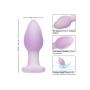 Plug analny wibrujący Calexotics Lavender Haze Ridge Probe fioletowy - 9