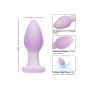 Plug analny wibrujący Calexotics Lavender Haze Ridge Probe fioletowy - 10