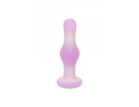 Silikonowy wibrujący korek analny Calexotics Lavender Haze fioletowy - 2