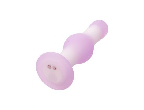 Silikonowy wibrujący korek analny Calexotics Lavender Haze fioletowy - 7