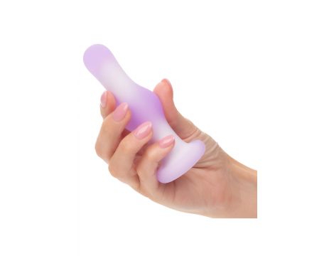 Silikonowy wibrujący korek analny Calexotics Lavender Haze fioletowy - 15