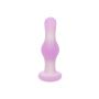 Silikonowy wibrujący korek analny Calexotics Lavender Haze fioletowy - 5