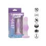 Silikonowy wibrujący korek analny Calexotics Lavender Haze fioletowy - 15