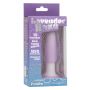 Plug analny wibrujący Calexotics Lavender Haze fioletowy silikonowy - 2