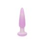 Plug analny wibrujący Calexotics Lavender Haze fioletowy silikonowy - 5