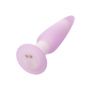 Plug analny wibrujący Calexotics Lavender Haze fioletowy silikonowy - 8