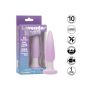 Plug analny wibrujący Calexotics Lavender Haze fioletowy silikonowy - 11