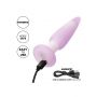 Plug analny wibrujący Calexotics Lavender Haze fioletowy silikonowy - 16