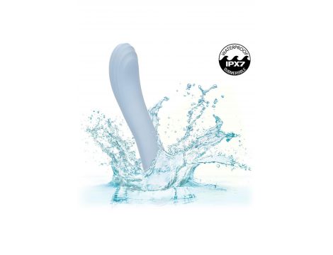 Wibrator punktu G silikonowy Calexotics Azure Collection niebieski - 17