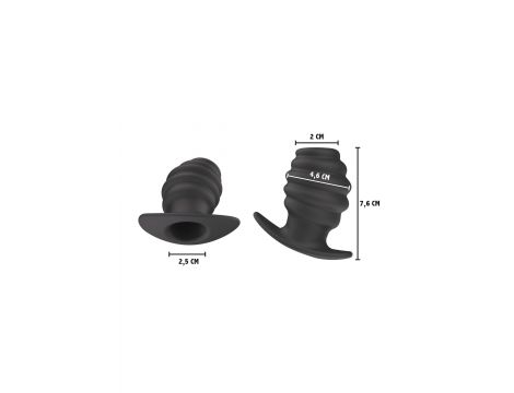 Intruder Open Plug S Black - 2