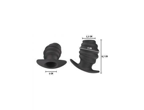 Intruder Open Plug M Black - 5