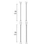 Zestaw rozszerzaczy penisa Hidden Desire silikonowy 4 szt 30 cm - 4